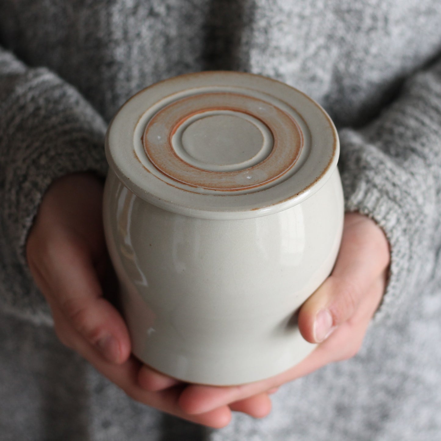 Handmade French Butter Crock | Butter Keeper