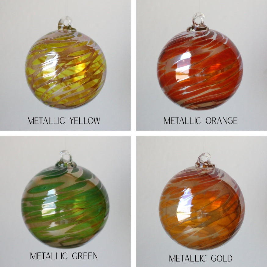 Blown Glass Friendship Ball | Suncatcher Ornament *FINAL STOCK*