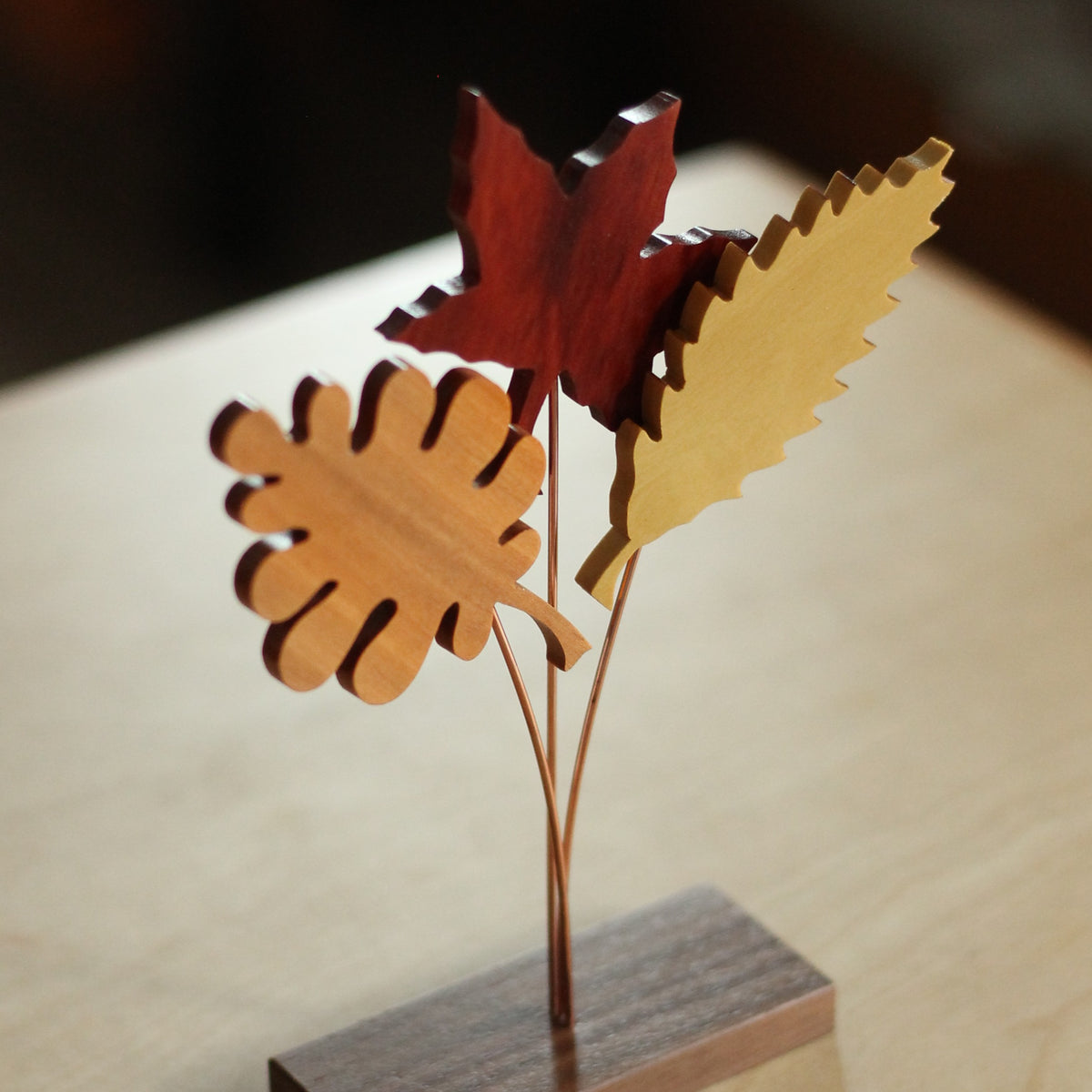 Wood Leaves | Shelf and Table Top Fall Decor