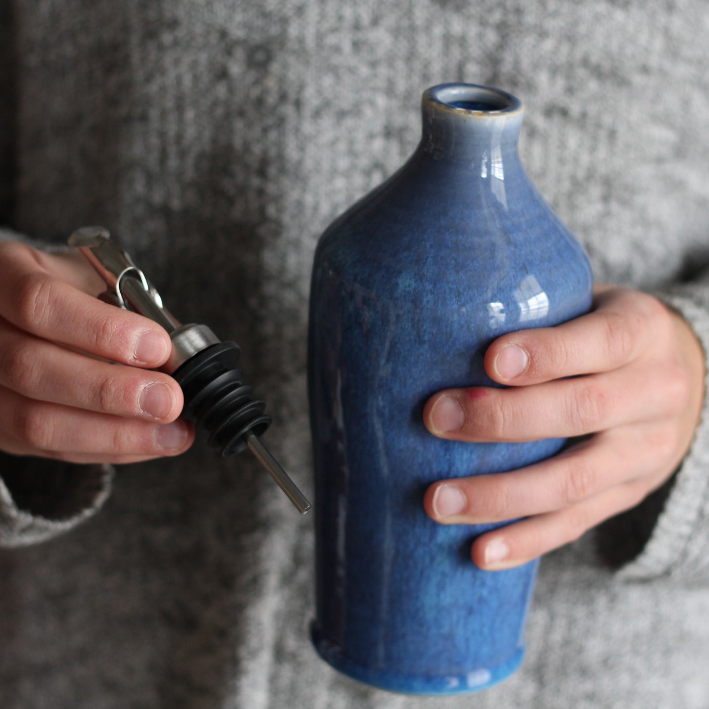 Handmade Pottery | Oil Dispenser