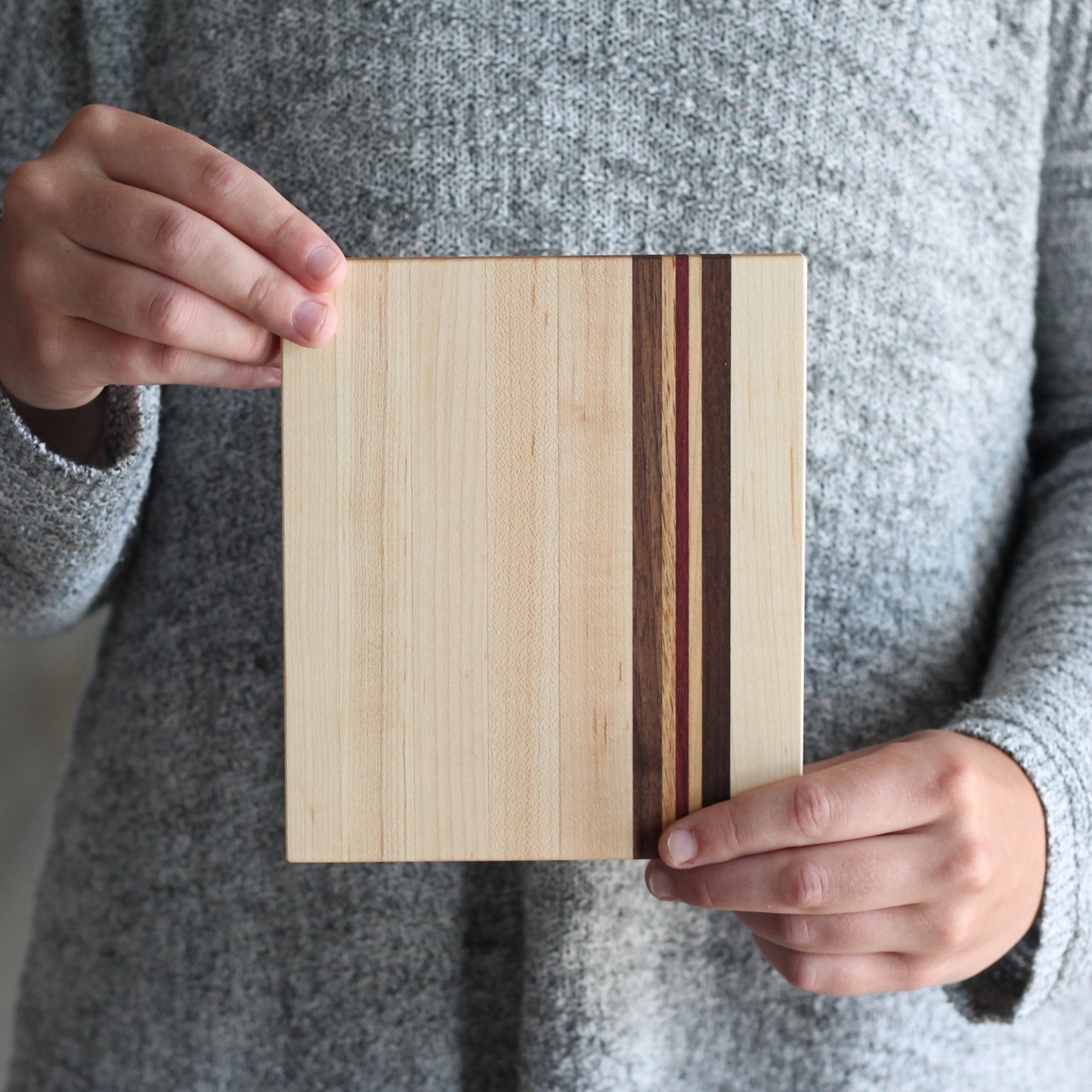 Striped Wood Trivet