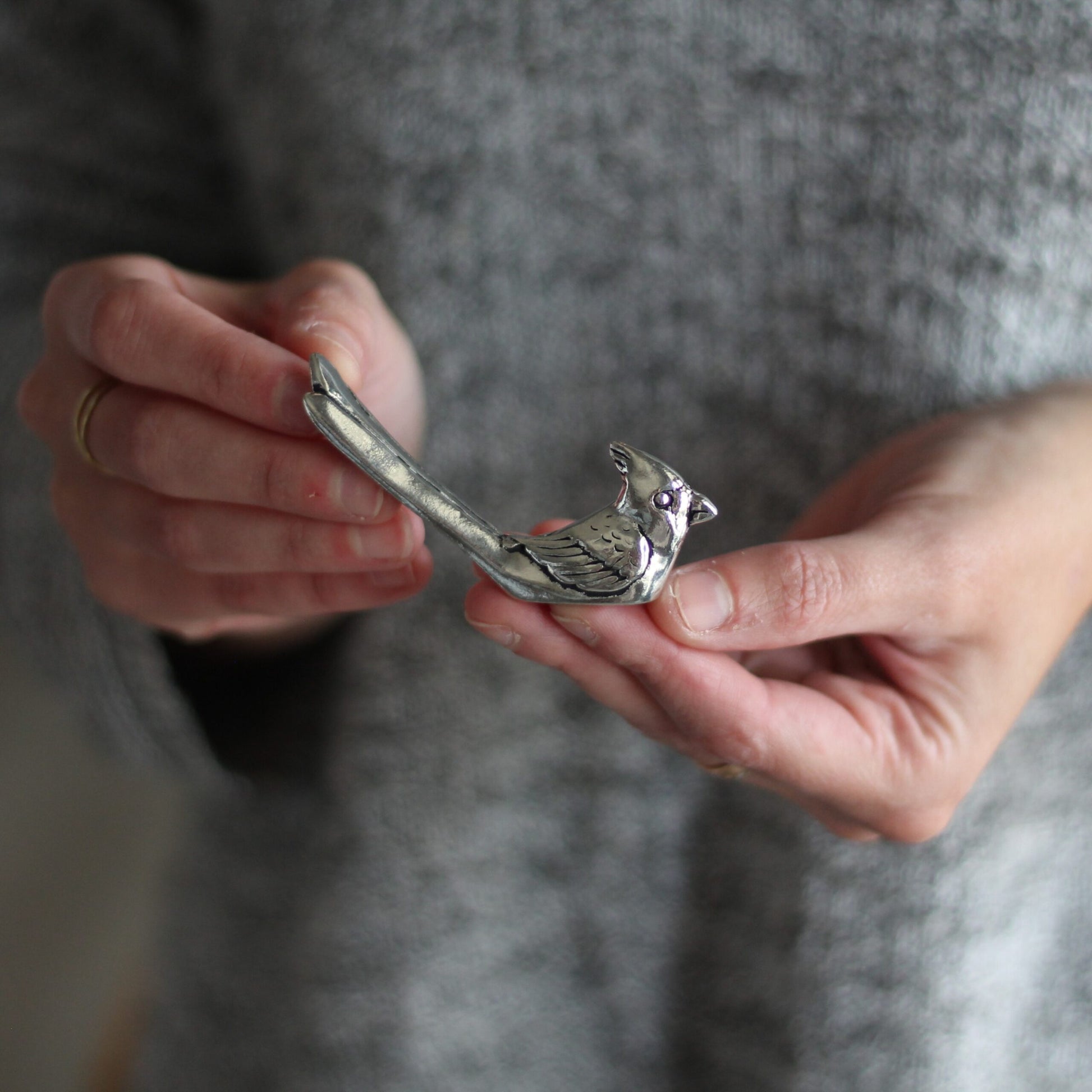 Handmade Pewter Ring Holder | 5 Styles image 9