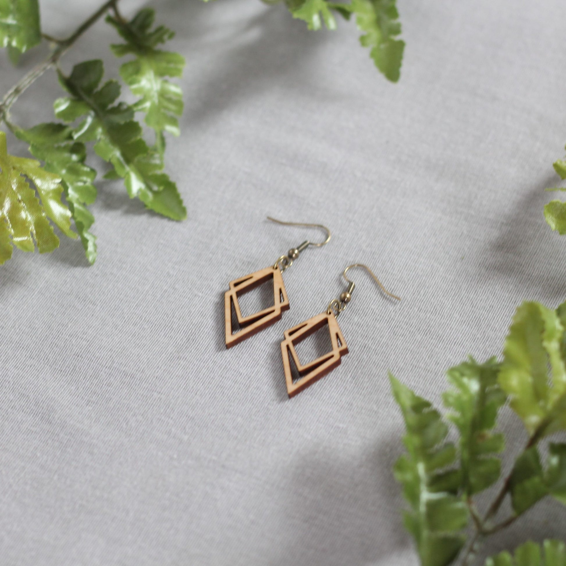 Flossie Earrings - Maple $16 image