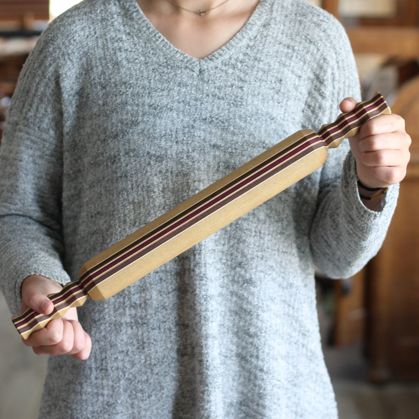Handmade Solid Wood Rolling Pin | Martha image 8