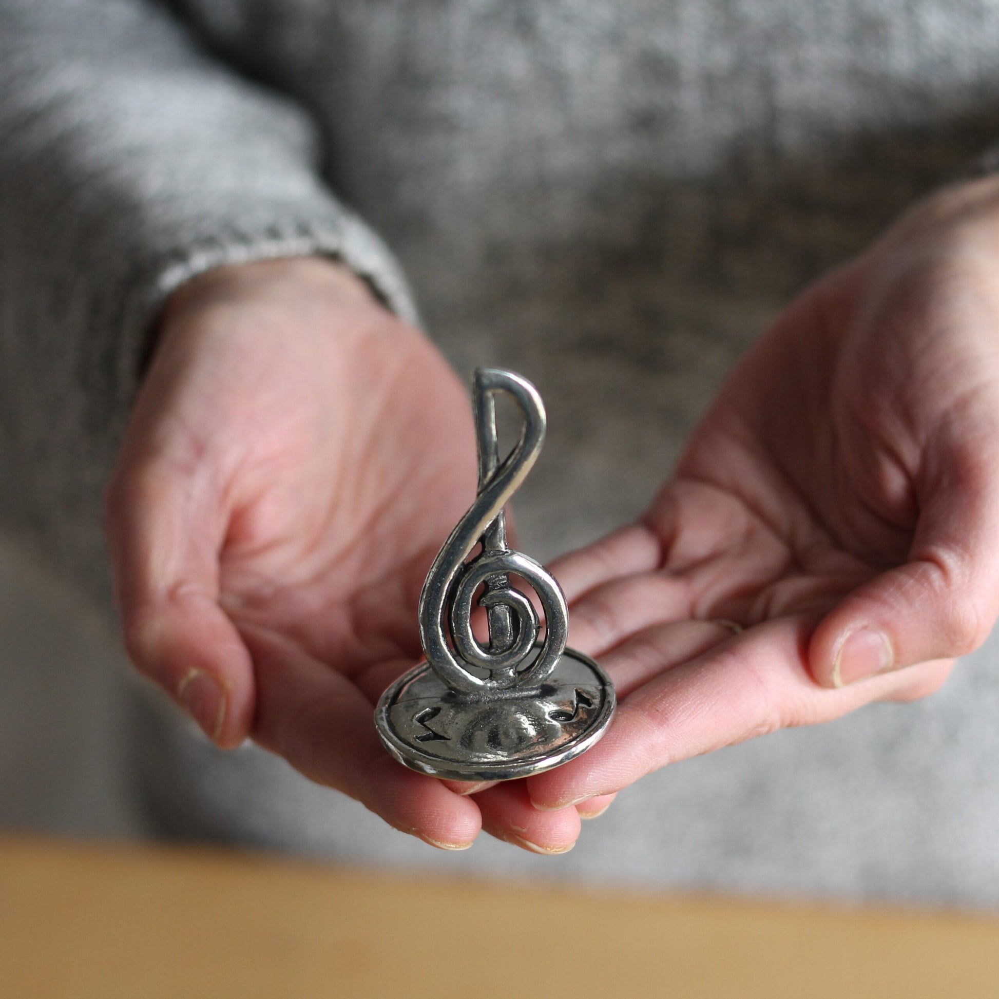 Handmade Pewter Ring Holder | 5 Styles image 4