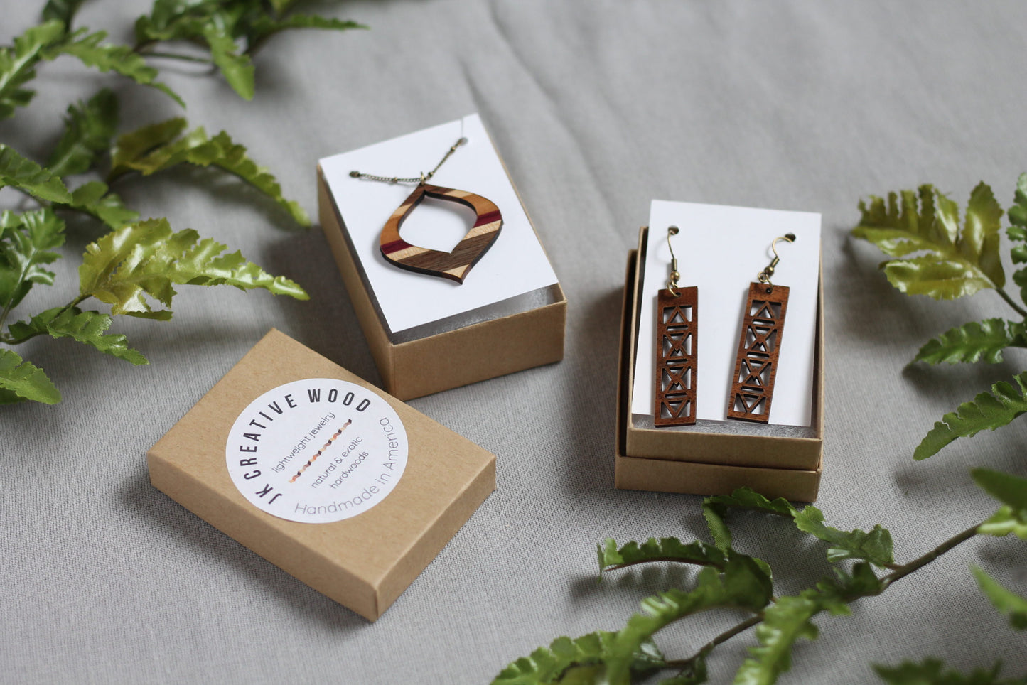 Handmade Wooden Jewelry | Linda Necklace image 6