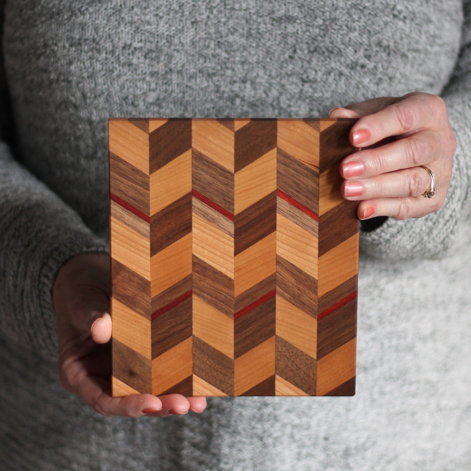 Checkered Trivets - Extra Large ($16) 6" x 7" image