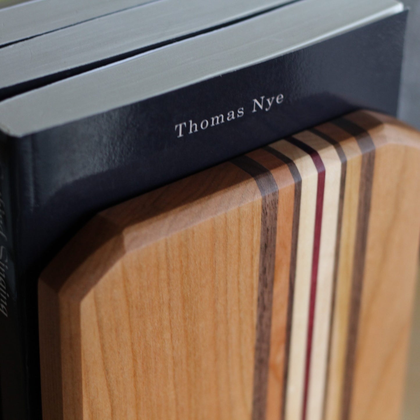 Handmade Wooden Bookend Sets | 4 Wood Types image 9