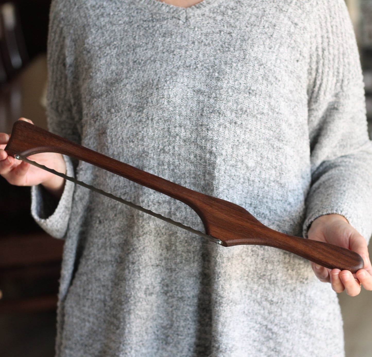 Handmade Bread Knife | Sourdough Knife image 9