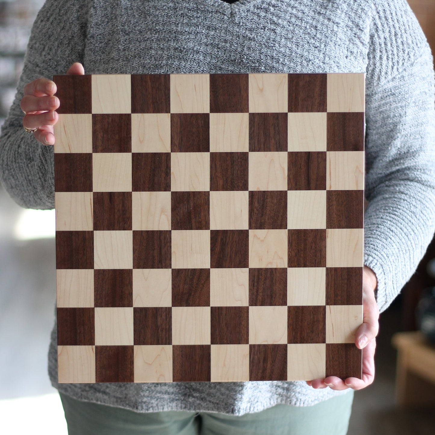 Chess Boards - MD Board [1-3/4" Squares] 14x14 image