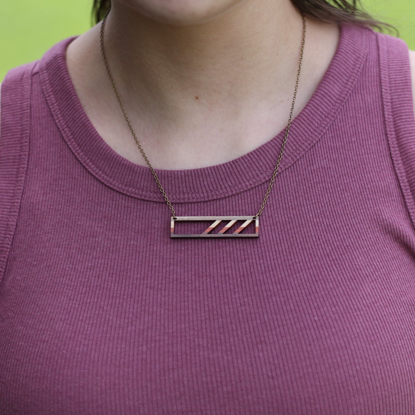 Handmade Wooden Jewelry | Ella Necklace image 8