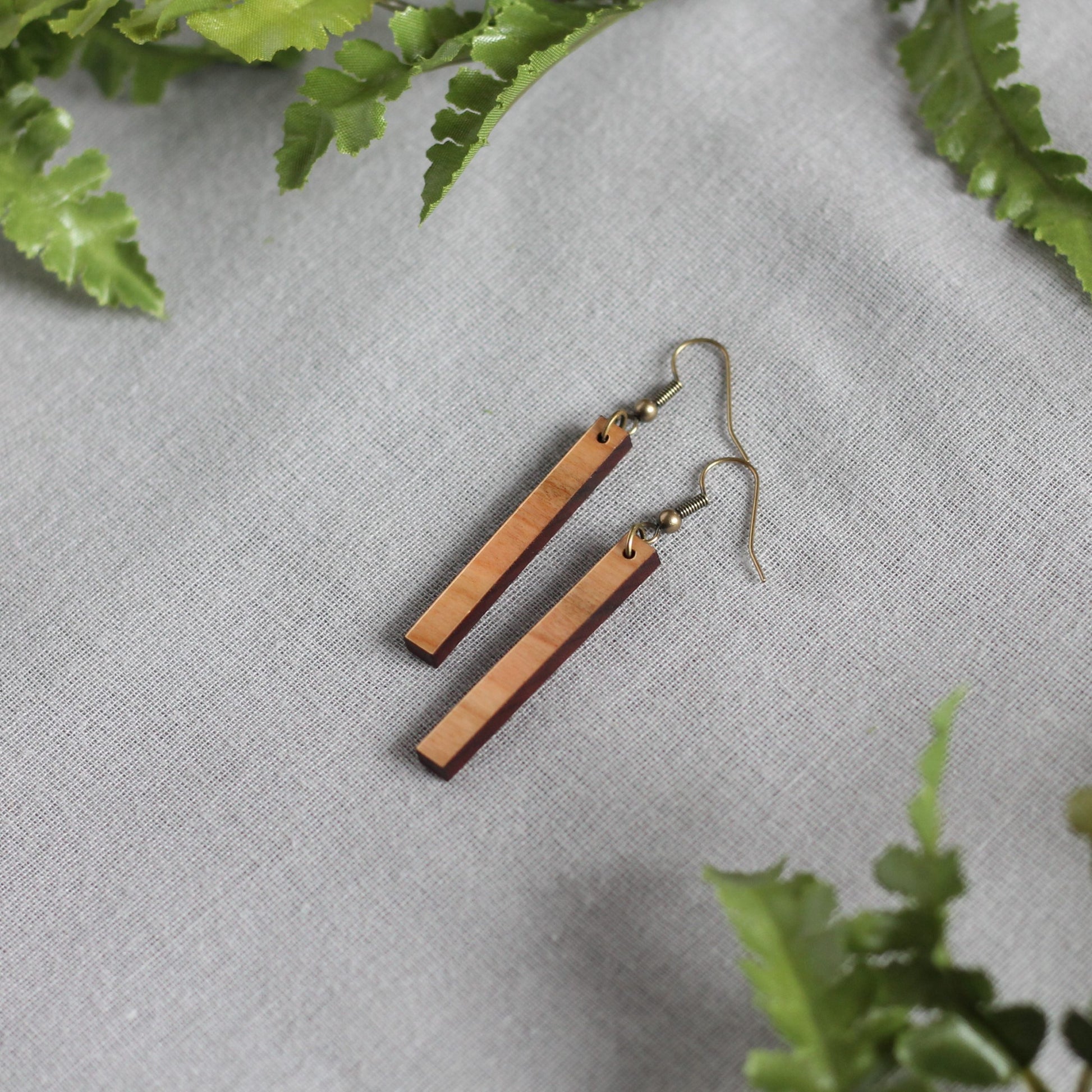 Jina Earrings - Cherry $16 image
