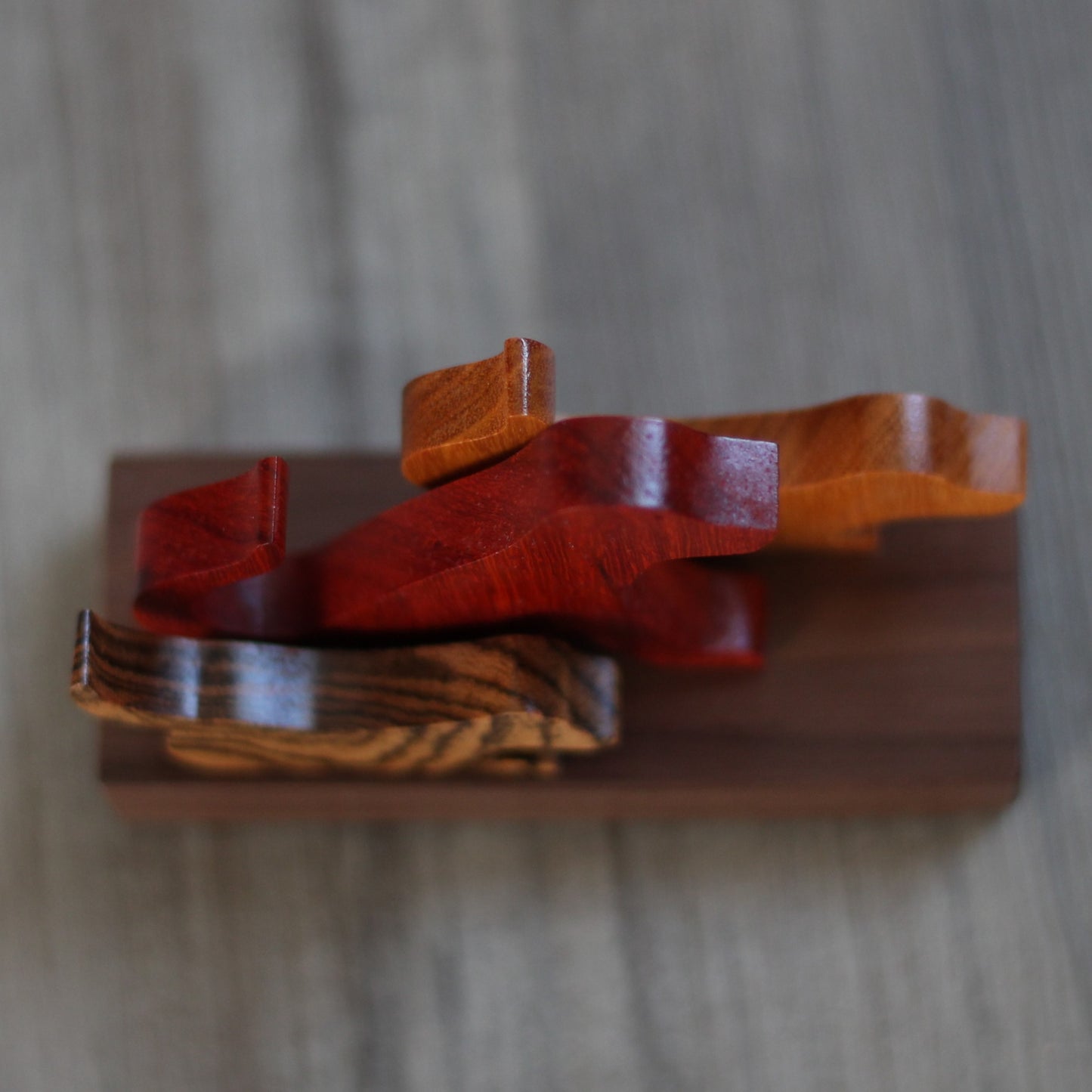 Handmade Wooden Dogs Figurine image 2