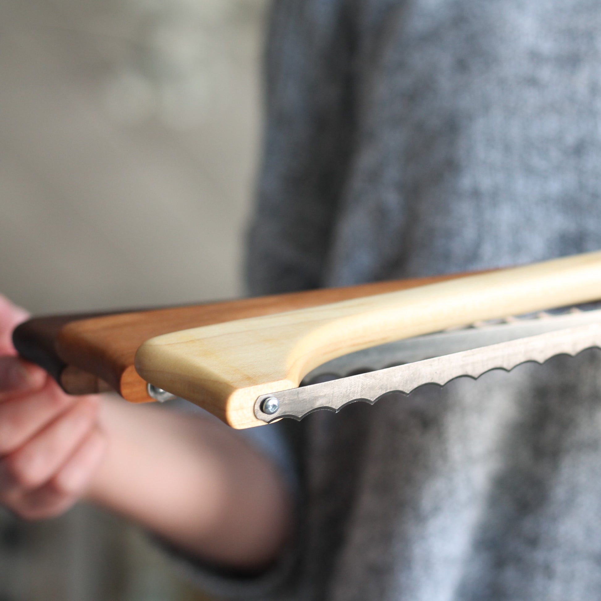 Handmade Bread Knife | Sourdough Knife image 7