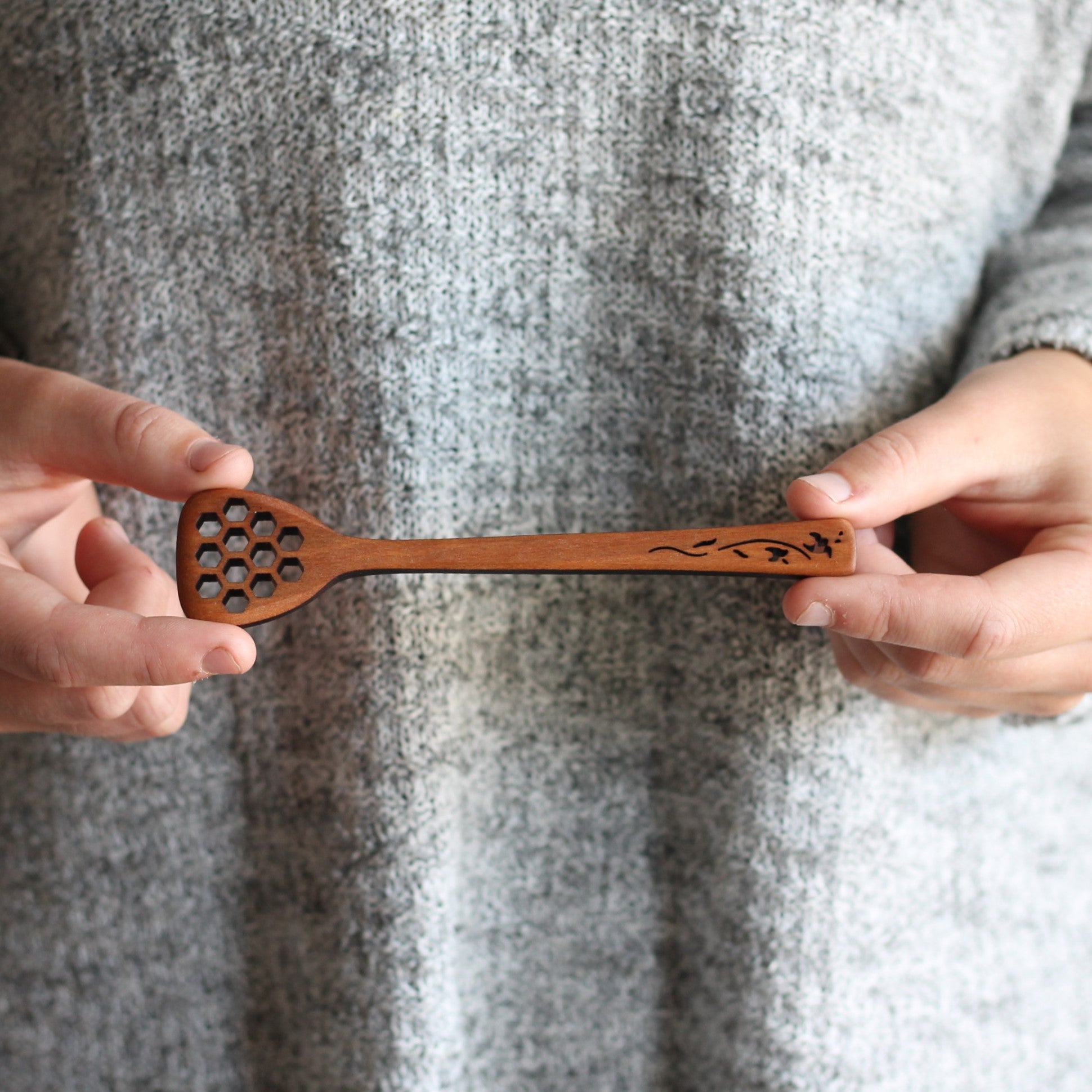 Wooden Honey Dipper | 4 Designs image 4