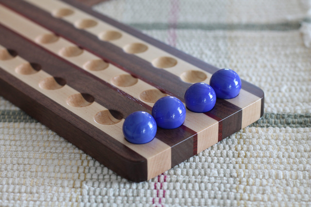 Handmade Wooden Marble Board Game image 4