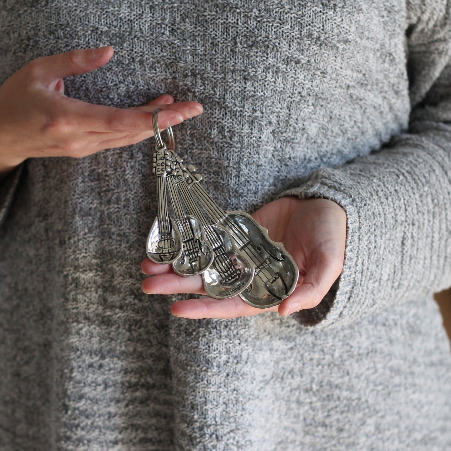 Handmade Pewter Measuring Spoons | Instruments image 0