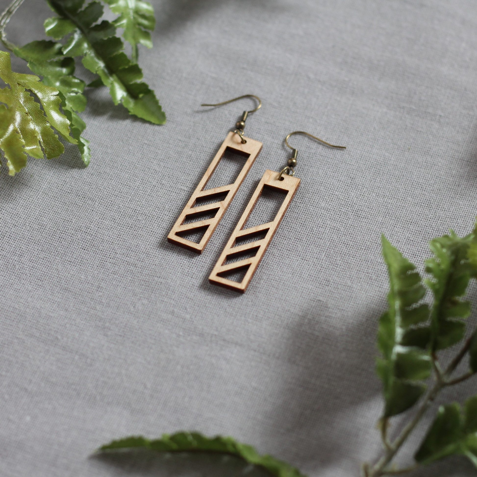 Ella Earrings - Maple $24 image