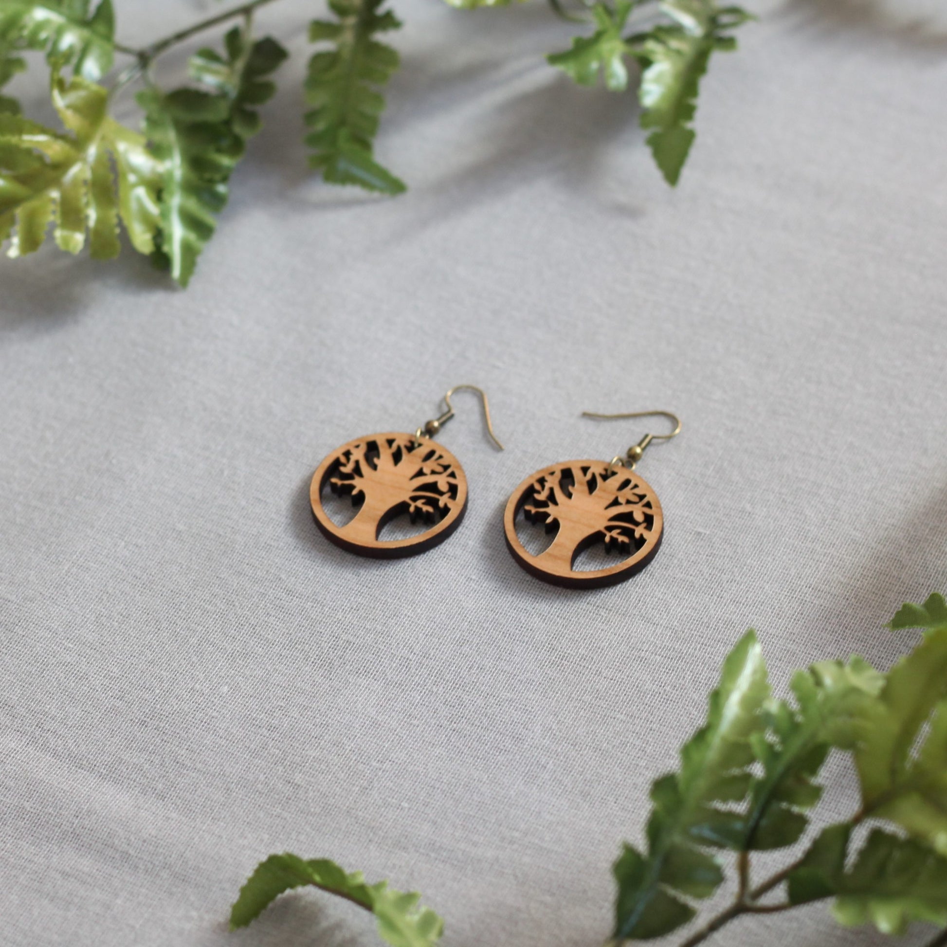 Elizabeth Earrings - Cherry $24 image