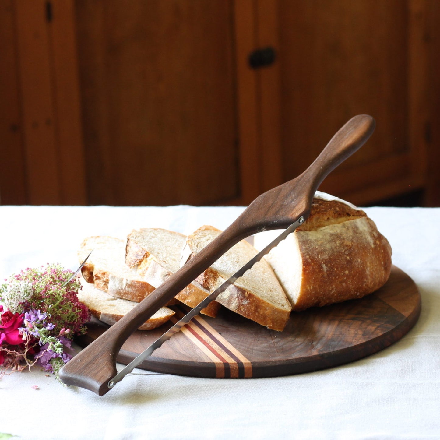 Handmade Bread Knife | Sourdough Knife image 1
