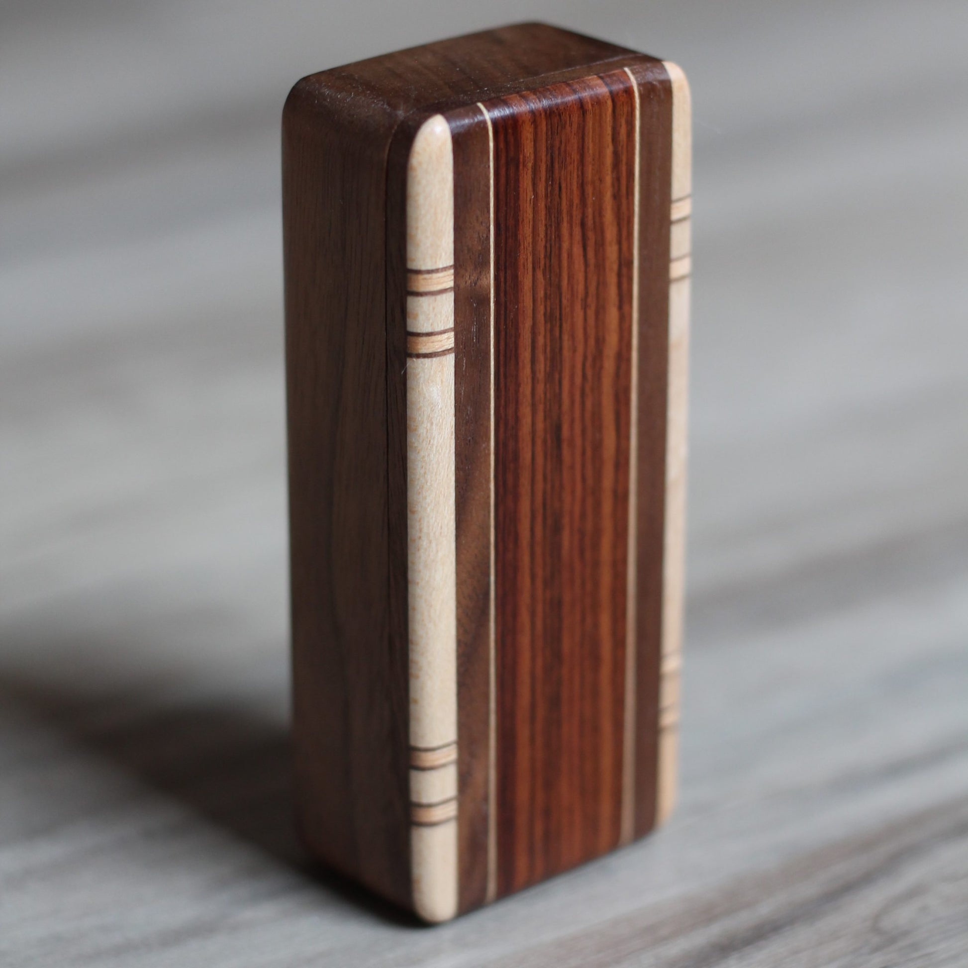 Walnut Magnetic Snap-Lid Box image 4