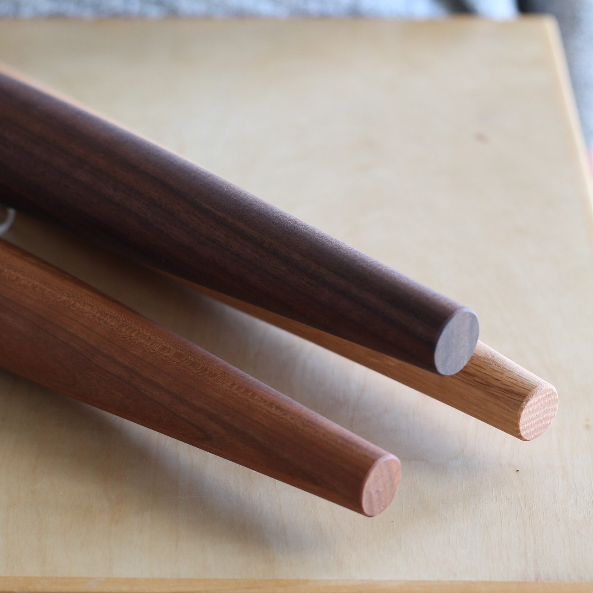 Handmade Solid Wood French Rolling Pin | 4 Wood Types image 6