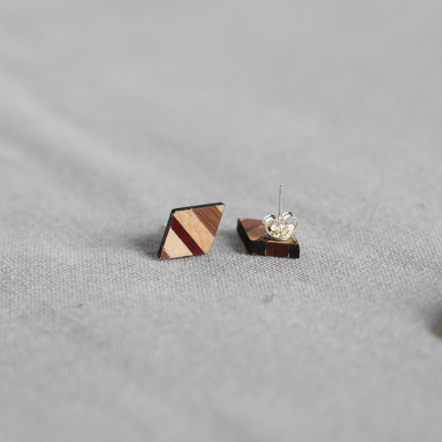 Lindsey Studs - Varied Stripes $10 image