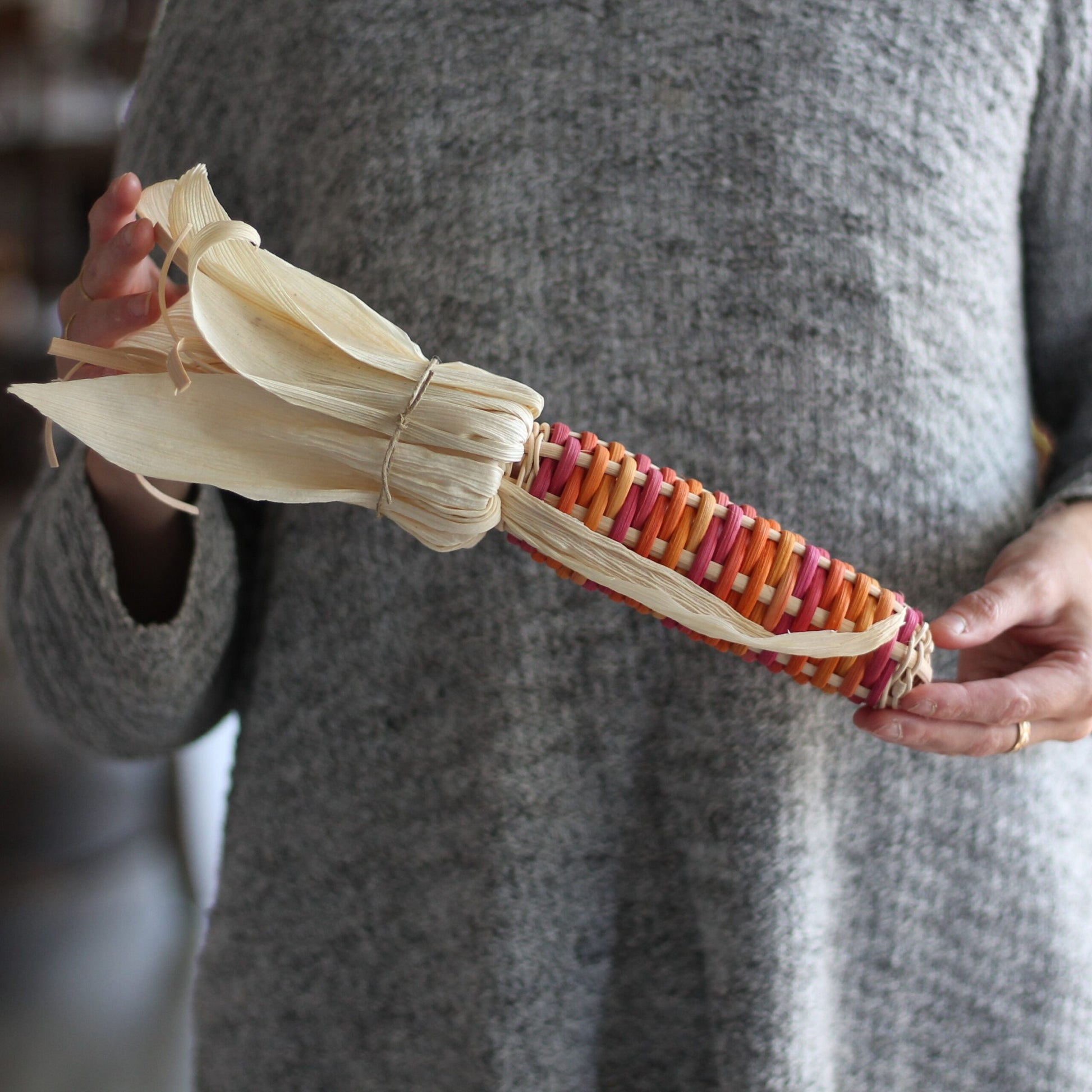 Handmade Woven Corn | Fall Décor image 24