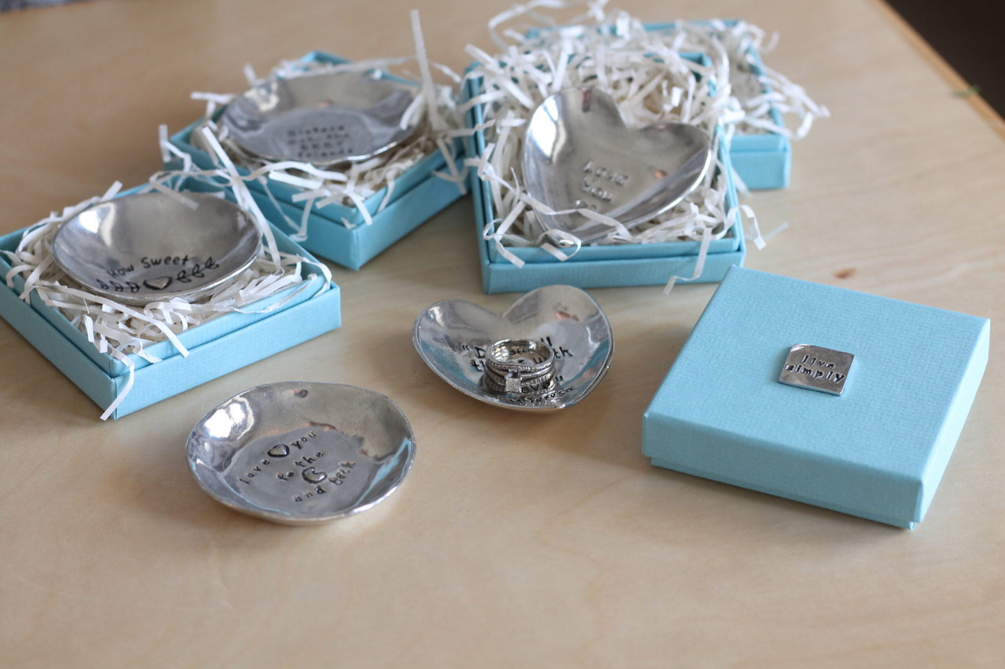 Handmade Pewter Charm Bowl image 8