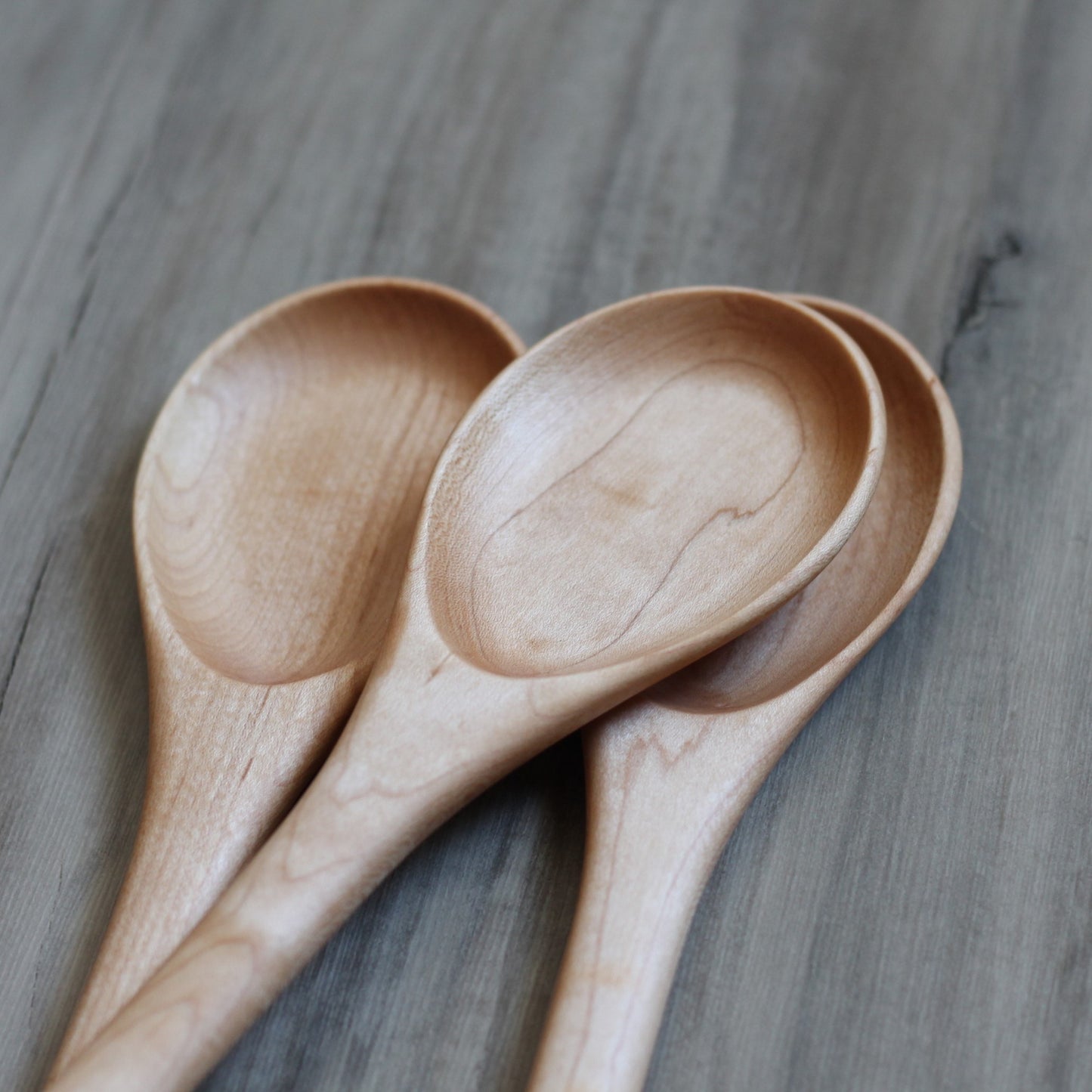 Handmade Wooden Kitchen Utensils | Long Oval Spoon image 6