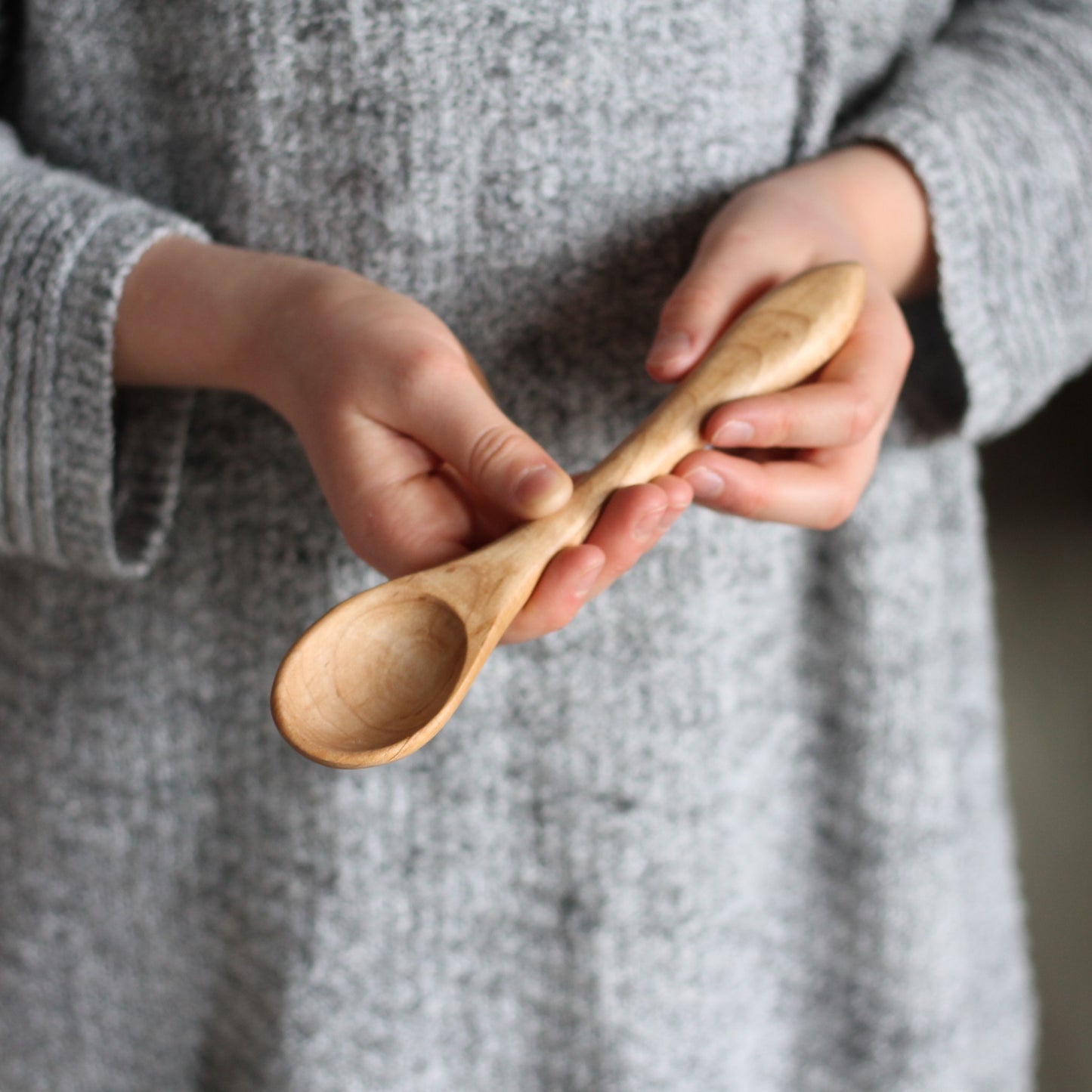 Handmade Wooden Kitchen Utensils | Small Spoon image 4