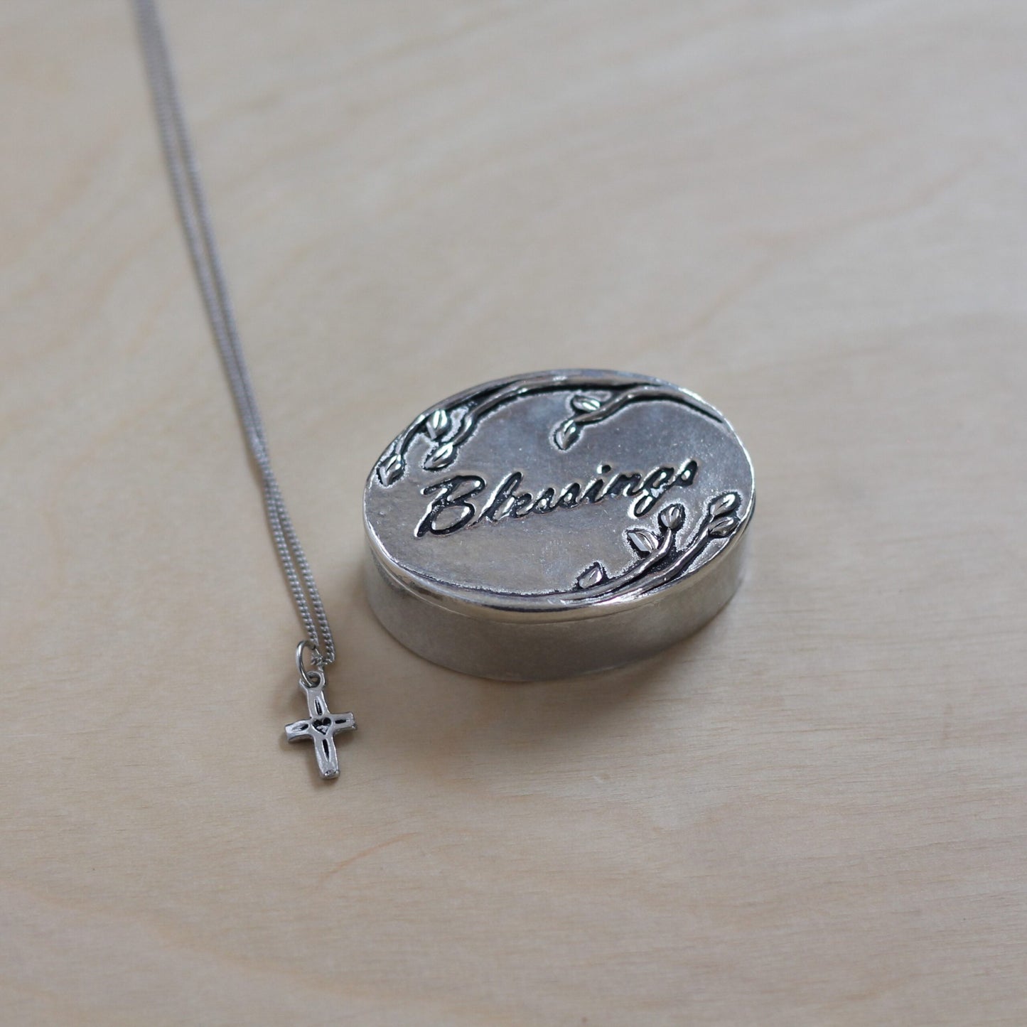 Handmade Pewter Boxed Necklace Set image 14