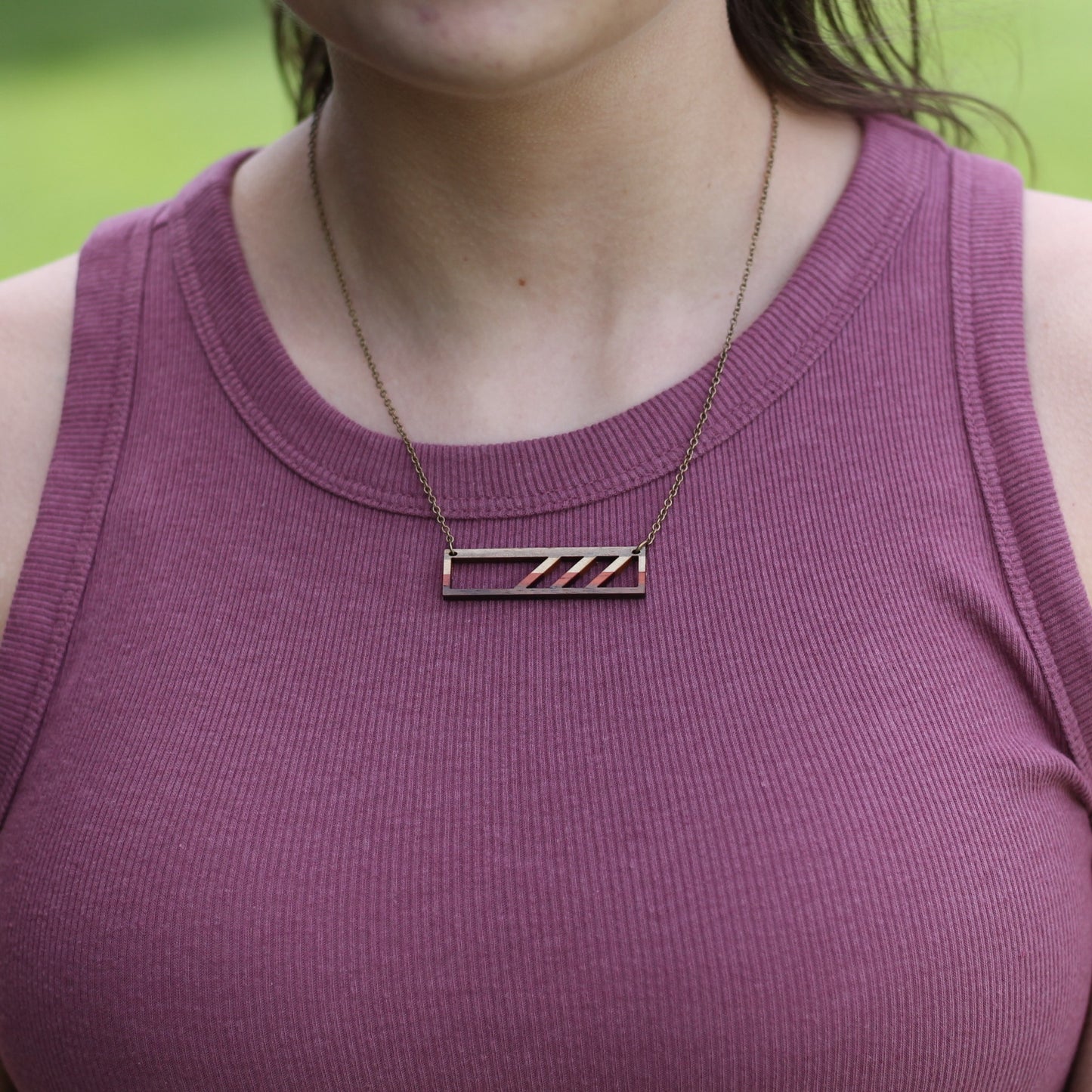 Handmade Wooden Jewelry | Ella Necklace image 7
