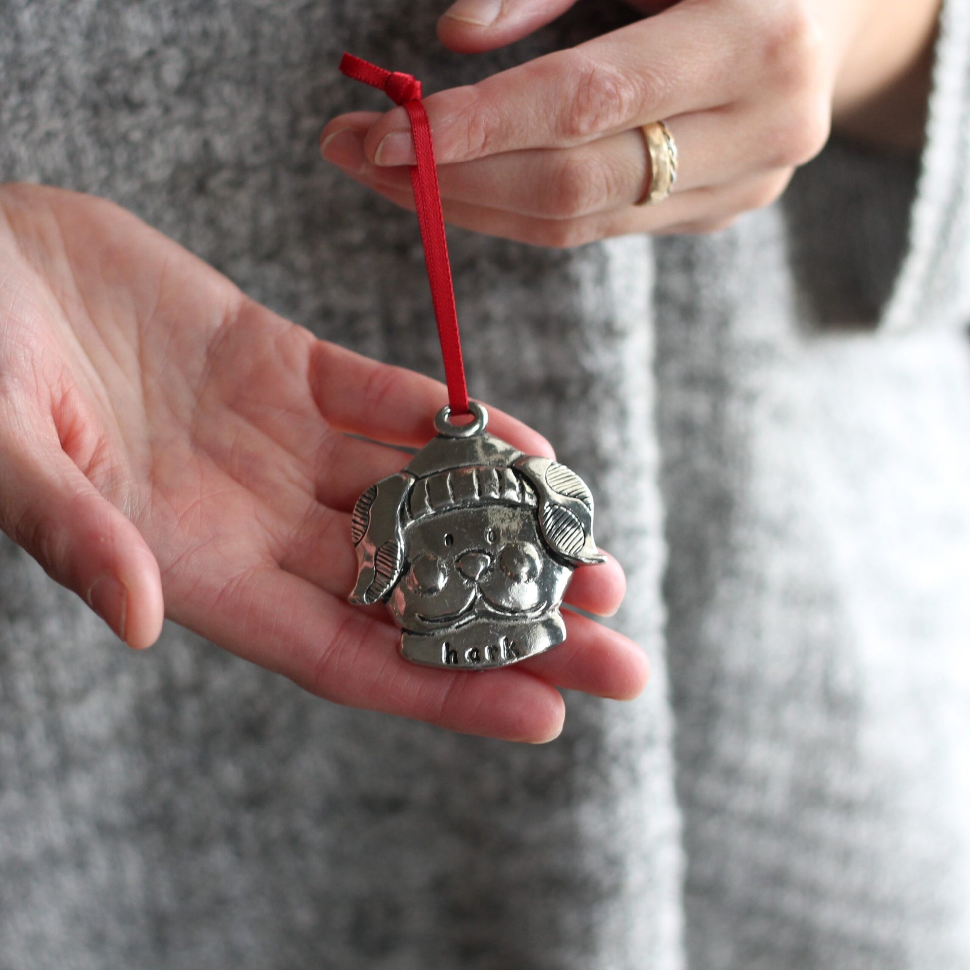Handmade Pewter Round Ornaments | 10 Styles image 17