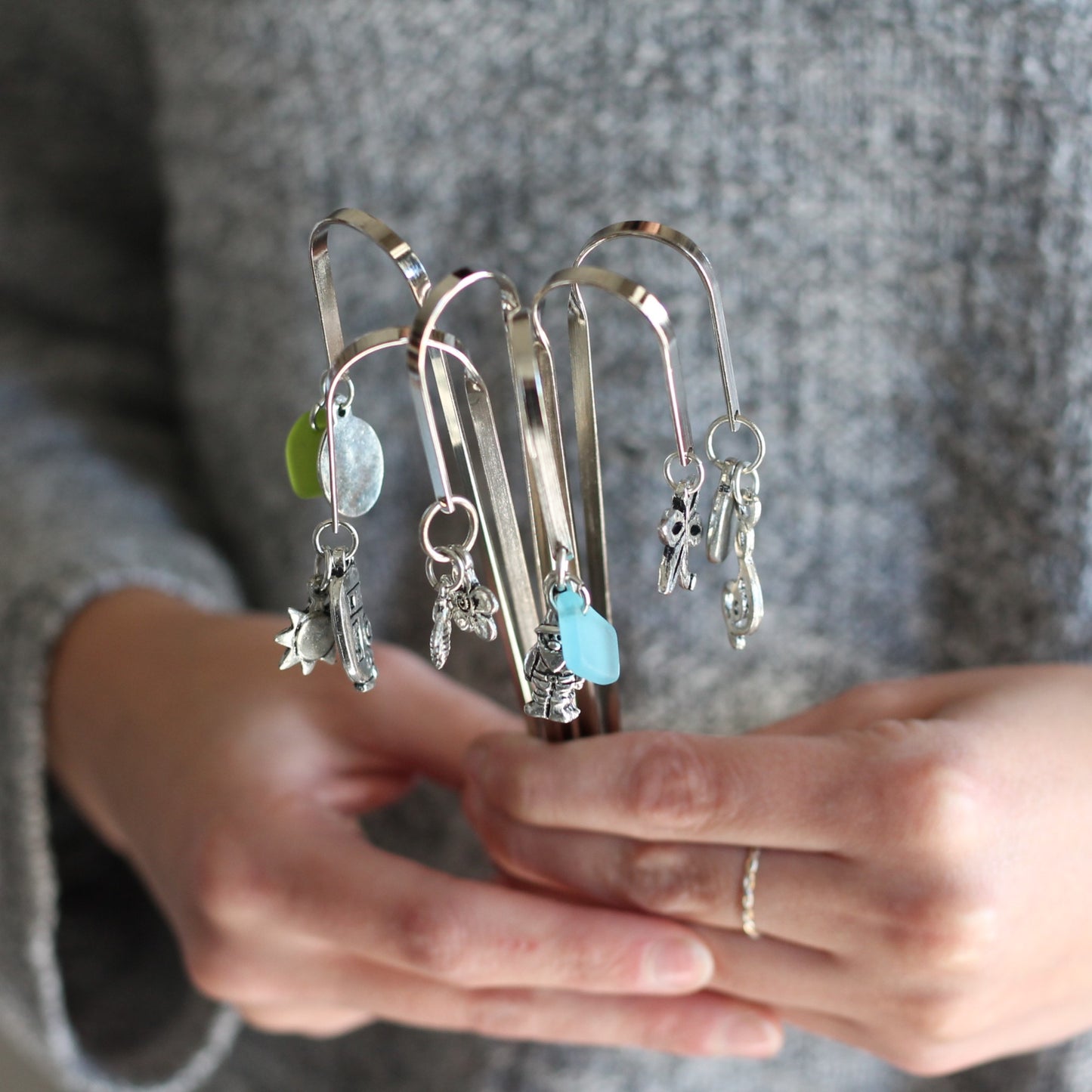 Handmade Pewter Bookmark | 6 Styles image 10