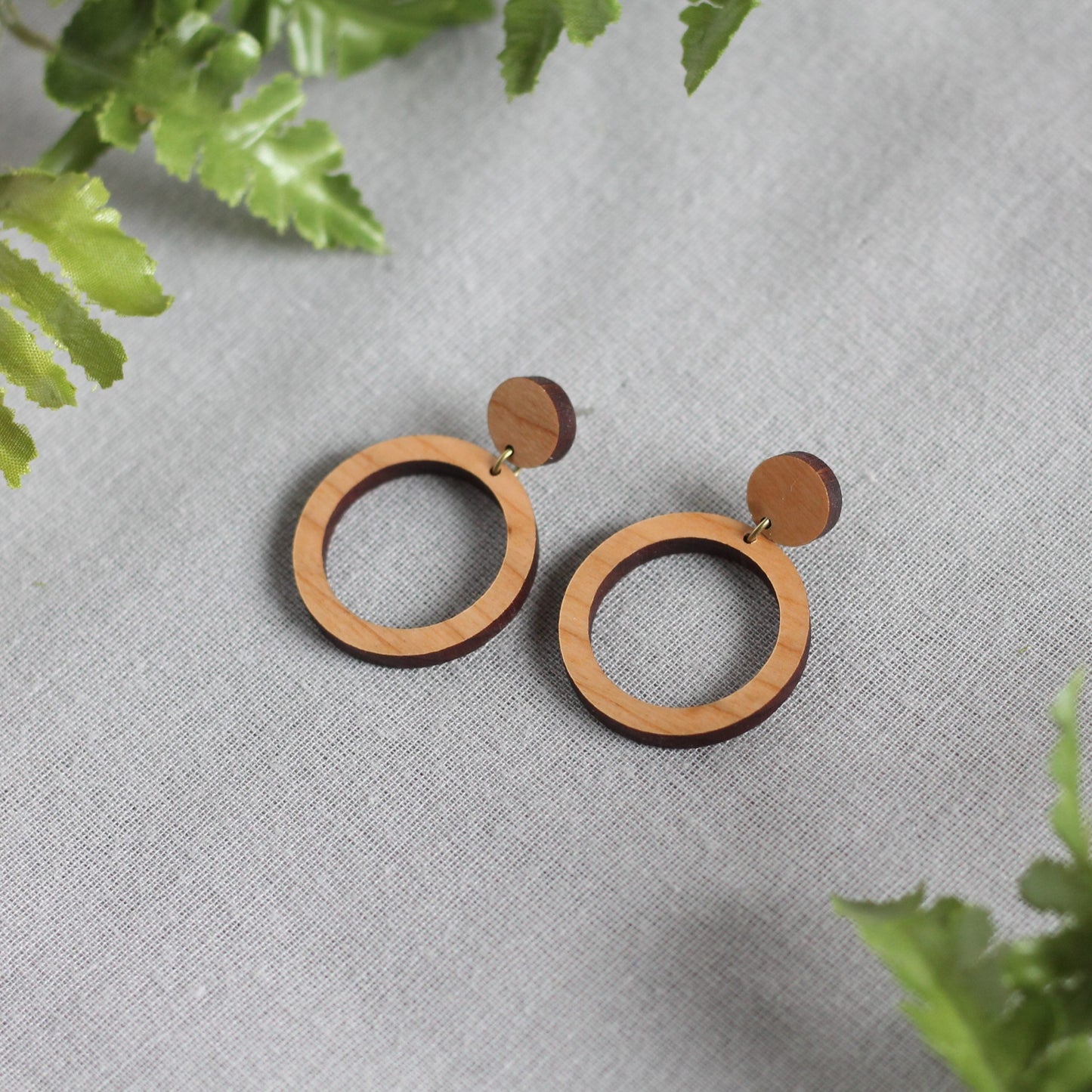 Jennifer Earrings - Cherry $20 image
