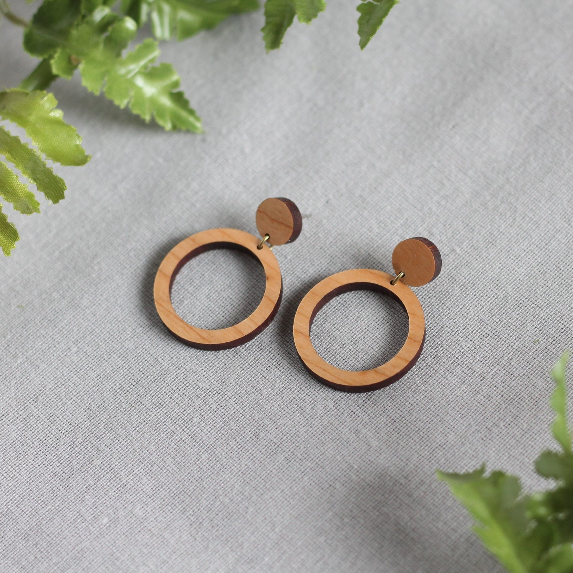 Jennifer Earrings - Cherry $20 image