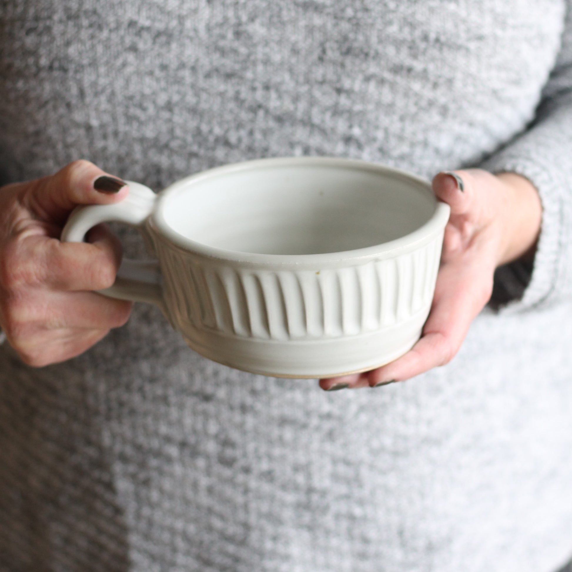SECONDS SALE | Handmade Pottery | Soup Mug (9 colors) image 1