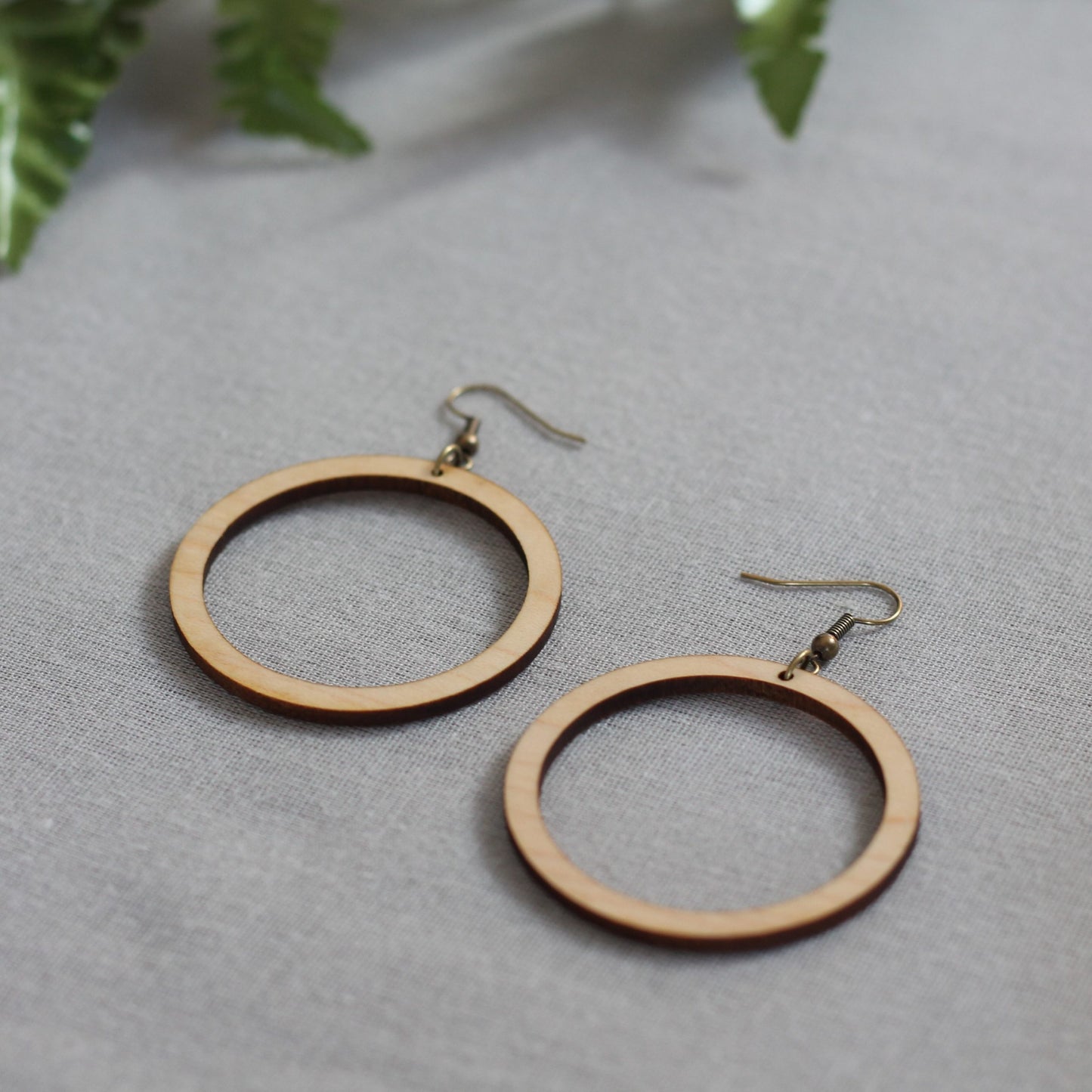 Angela Hoops - Maple $24 image