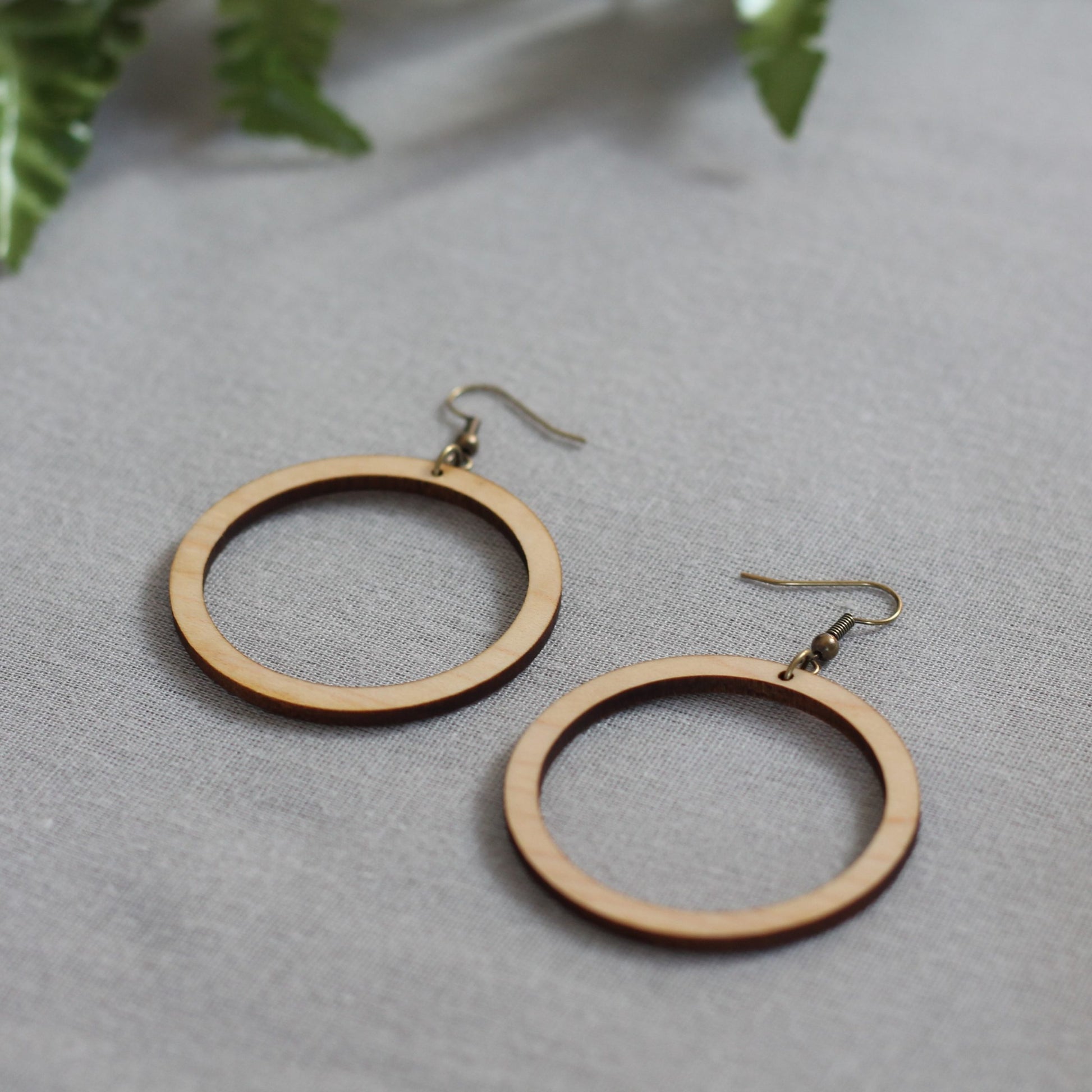 Angela Hoops - Maple $24 image