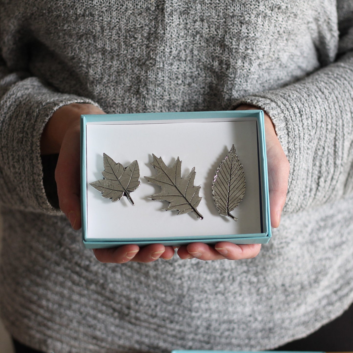 Handmade Pewter Magnet Set | 13 Styles image 8